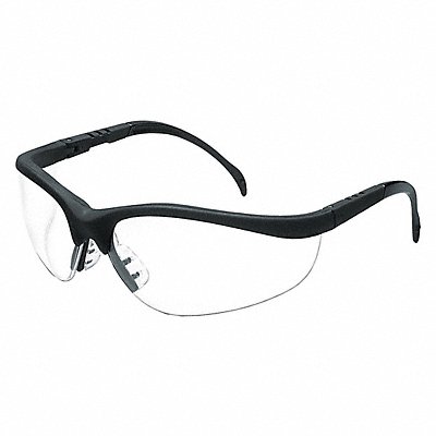 MCR SAFETY 55KY47 Safety Glass Clear Lens Half-Frame