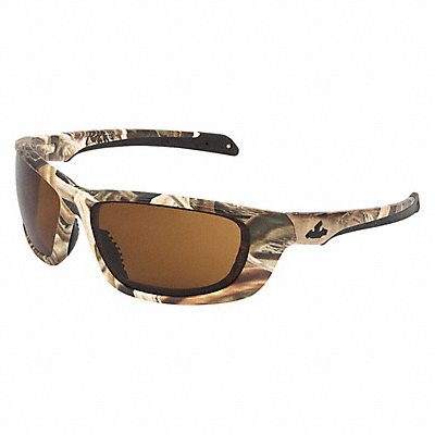 MCR SAFETY MOUD11BPF Safety Glass Brown Lens Full-Frame