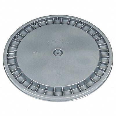 BASCO ROP2100CVRSNGrey Plastic Pail Lid Grey Plastic