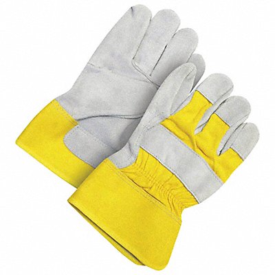 BDG 3011008Y Leather Gloves Safety Cuff L