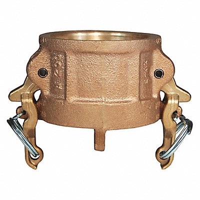 DIXON VALVE COUPLING BH250 Dust Cap Type DC Brass 2-1/2