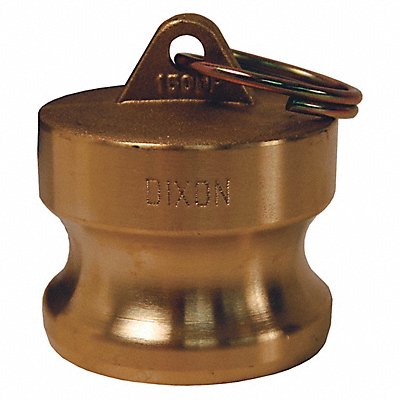 DIXON VALVE COUPLING G50DPBR Dust Plug Type DP Forged Brass 1/2