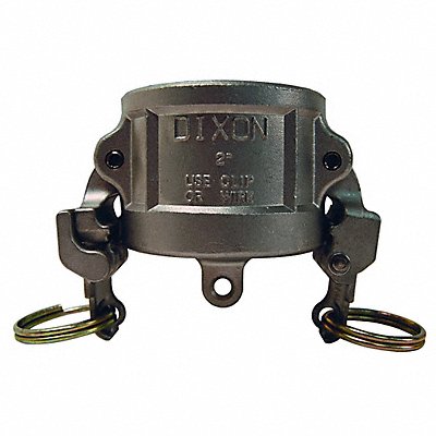 DIXON VALVE COUPLING RH600EZ Dust Cap Type DC 316 Stainless Steel 6