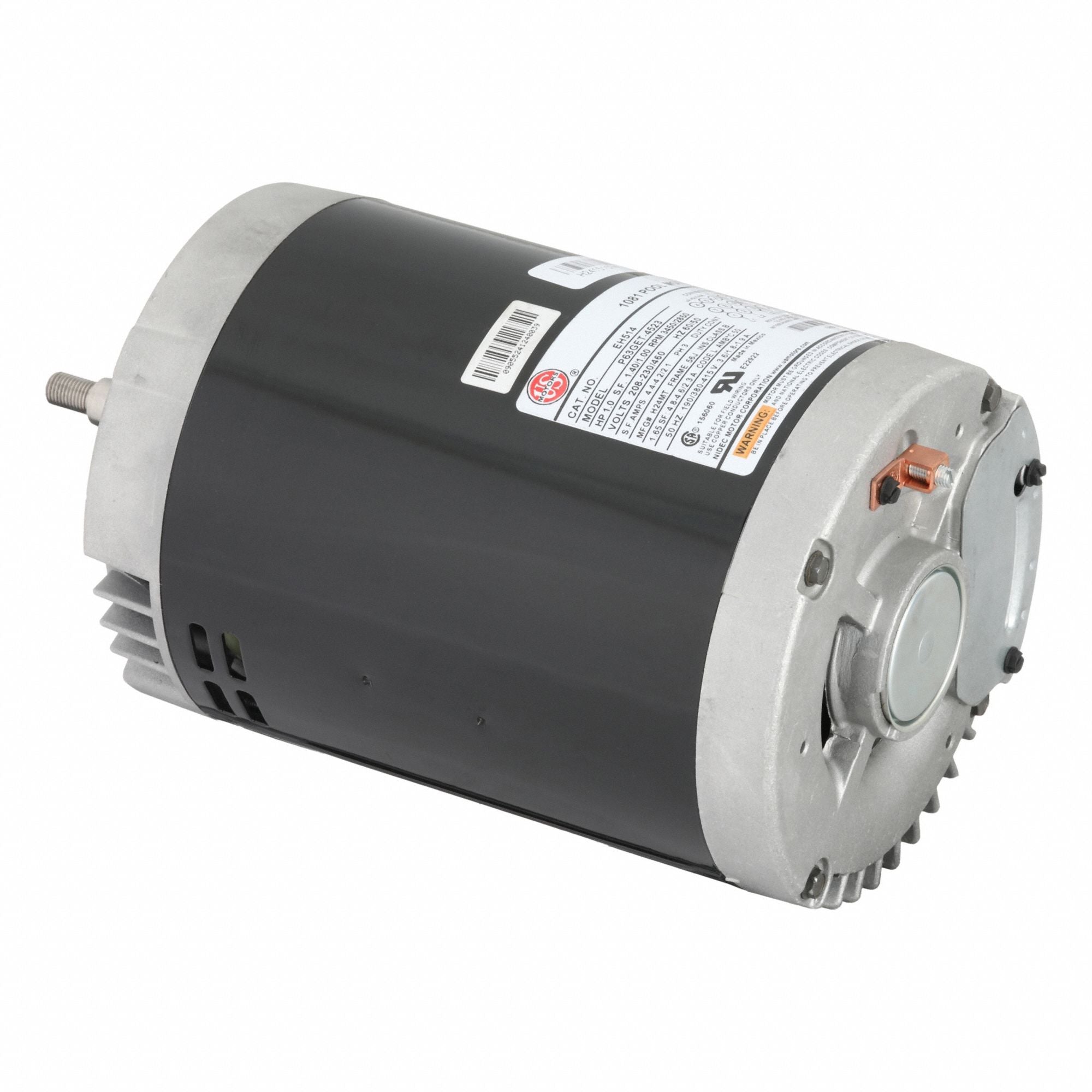 U.S. MOTORS EH514 Motor 1 HP 3 450 rpm 56J 208-230/460V