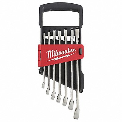 MILWAUKEE 48229507 Combination Wrench St CV Steel Chrome Standard