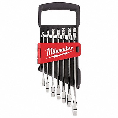 MILWAUKEE 48229506 Combination Wrench St CV Steel Chrome Standard
