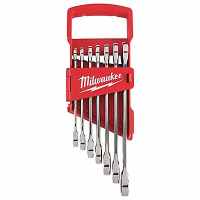 MILWAUKEE 48229406 Combination Wrench St CV Steel Chrome Standard