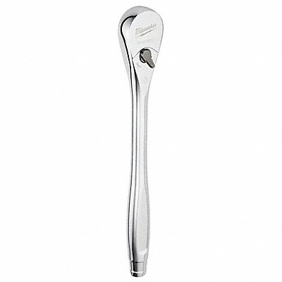 MILWAUKEE 48229012 Hand Ratchet 11 1/4 in Chrome 1/2 in