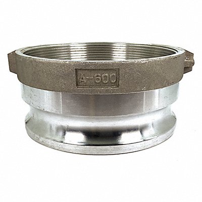 GRAINGER PLE10 Cam and Groove Adaptor 6 Aluminum