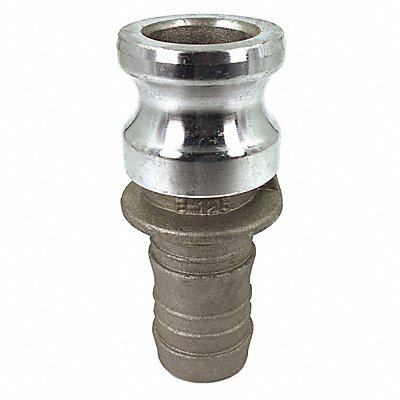 GRAINGER PLE23 Cam and Groove Adaptor 1-1/4 Aluminum