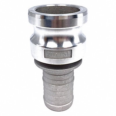 GRAINGER PLE25 Cam and Groove Adaptor 2 Aluminum