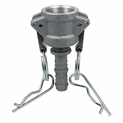 GRAINGER PLE51 Cam and Groove Coupling 1/2 Aluminum