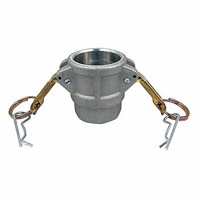 GRAINGER PLE63 Cam and Groove Coupling 1-1/4 Aluminum