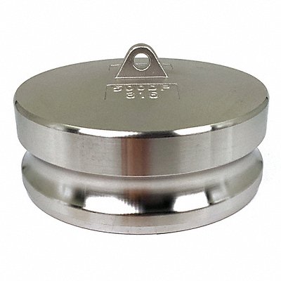 GRAINGER PLE102 Cam and Groove Spool Adaptor 5 316 SS