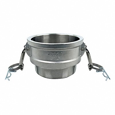 GRAINGER PLE134 Cam and Groove Coupling 4 316 SS