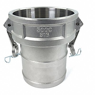 GRAINGER PLE146 Cam and Groove Coupling 5 316 SS