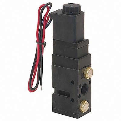 BUYERS PRODUCTS BAV050SA Solenoid Air Valve Black Steel