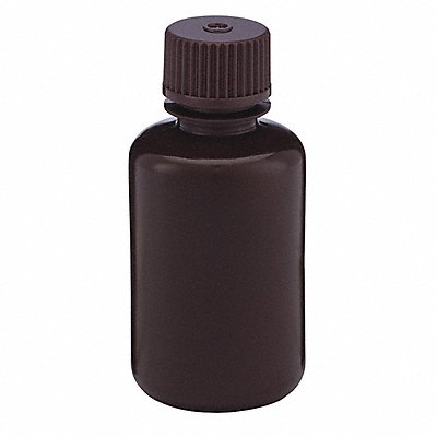 GLOBE SCIENTIFIC 7060060AM Bottle 85 mm H Amber 41 mm Dia PK12