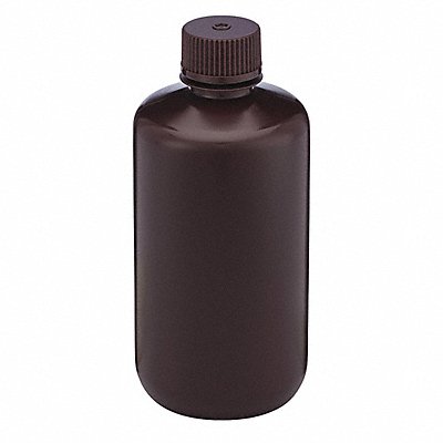 GLOBE SCIENTIFIC 7060250AM Bottle 133 mm H Amber 61 mm Dia PK12