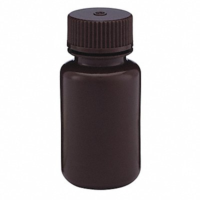 GLOBE SCIENTIFIC 7010060AM Bottle 85 mm H Amber 39 mm Dia PK12