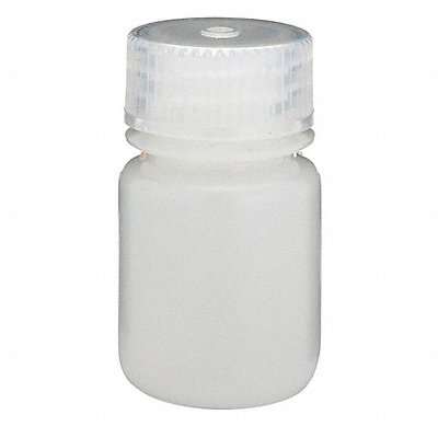 GLOBE SCIENTIFIC 7010030 Bottle 63 mm H Natural 36 mm Dia PK12