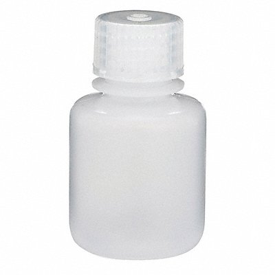 GLOBE SCIENTIFIC 7070030 Bottle 62 mm H Natural 36 mm Dia PK12