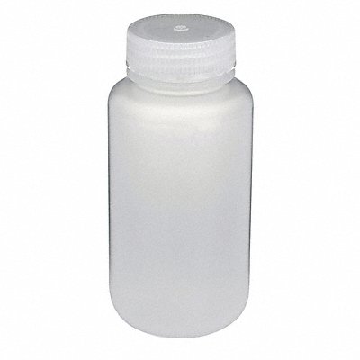 GLOBE SCIENTIFIC 7000250 Bottle 133 mm H Natural 61 mm Dia PK12
