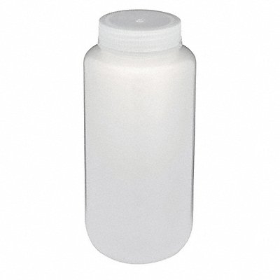 GLOBE SCIENTIFIC 7001000 Bottle 199 mm H Natural 91 mm Dia PK6