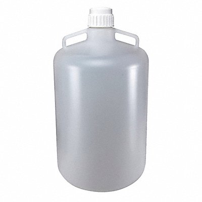 GRAINGER 7200050 Carboy 50 L 682 mm H Clear