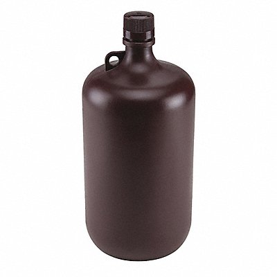 GLOBE SCIENTIFIC 7054000AM Bottle 340 mm H Amber 154 mm Dia