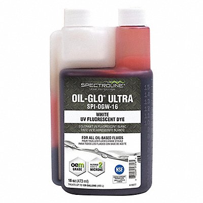 SPECTROLINE SPIOGW16 Fluorescent Leak Detection Dye White