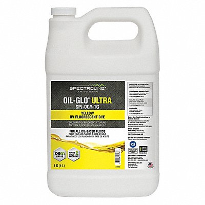 SPECTROLINE SPIOGY1G Fluorescent Leak Detection Dye Yellow