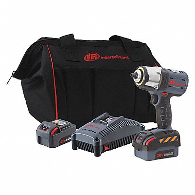 INGERSOLL RAND W5133PC1D2K22 Impact Wrench Cordless Compact 20VDC