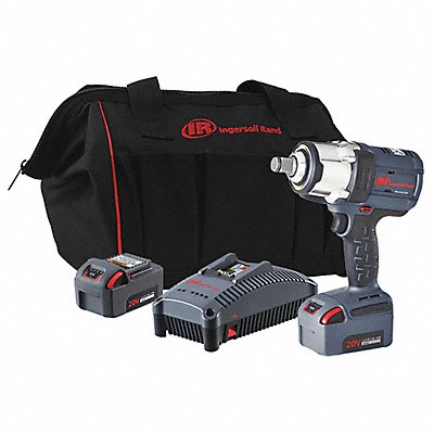 INGERSOLL RAND W7172K22 Impact Wrench Cordless Compact 20VDC