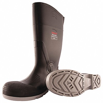 TINGLEY 43151 K2257 Rubber Boot Men s 11 Knee Black PR