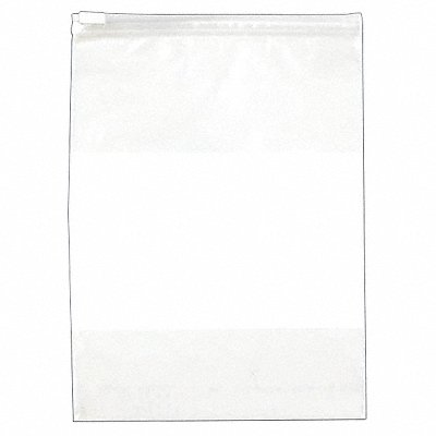 GRAINGER 55NK51 Reclosable Poly Bag Slide Seal PK250