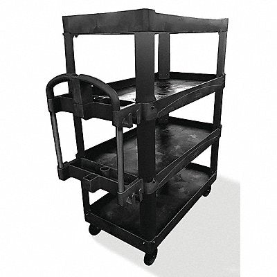RUBBERMAID COMMERCIAL PRODUCTS 2128657 Utility Cart Load Capacity 700 lb.