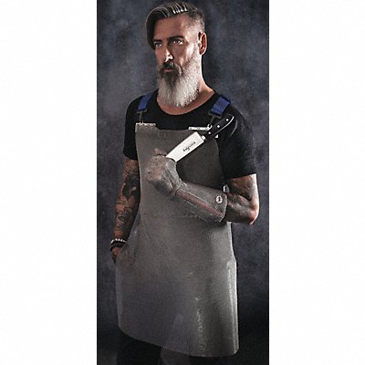 NIROFLEX USA S42534A Apron 34 L 25 W Silver Color Universal