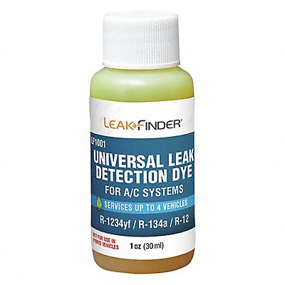 LEAKFINDER LF1001 UV Leak Detection Dye 1 oz Size