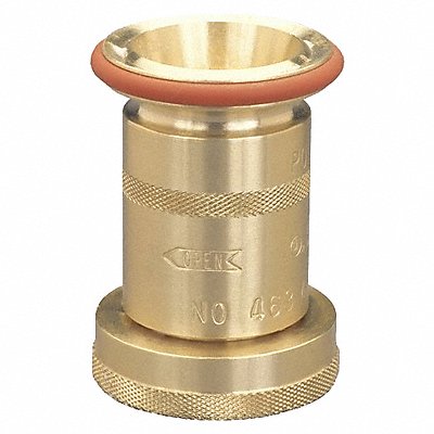 DIXON VALVE COUPLING BFN150NST Fire Hose Nozzle 1-1/2 Inlet Terracota