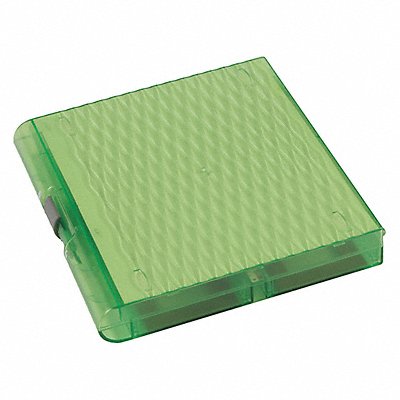 HEATHROW SCIENTIFIC 120578 Slide Box 100 Slots Green PK5