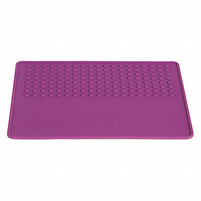 HEATHROW SCIENTIFIC 120748 Ribbed Matting Silicone Purple
