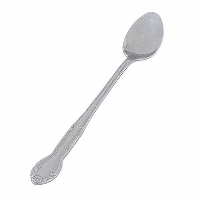 CRESTWARE BEL712 Ice Tea Spoon 8 in L Silver PK36