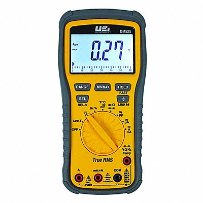 UEI TEST INSTRUMENTS DM525 Wireless Digital Multimeter Backlit LCD