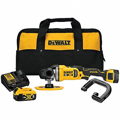 DEWALT DCM849P2 Cordless Polisher L 20 in 4.8 lb