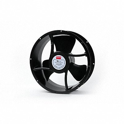 DAYTON 55VD36 Standard Round Axial Fan 10 Dia Black