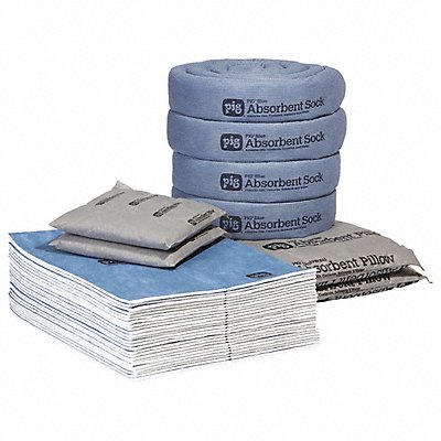 PIG KIT917 Spill Kit 22 H 16 W 22-1/2 L Bl/Grey