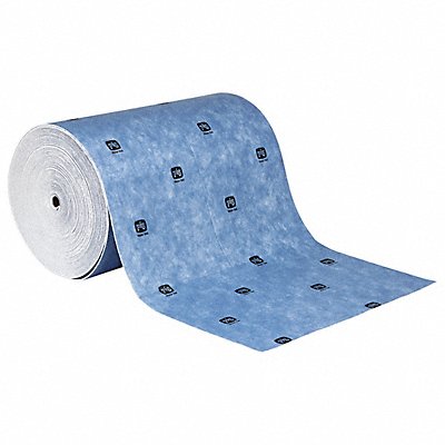PIG WTR008 Absorbent Roll 150 ft L Blue/White 30 W