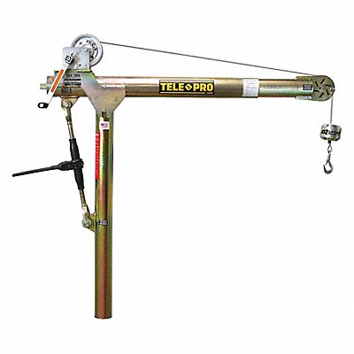 TELE-PRO OZTP1200DAV Davit Crane 1200 lb 23in to 66in Reach