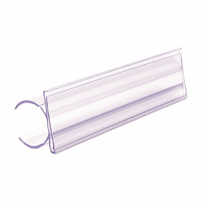 AIGNER INDEX AV1256 Label Holder Clear Slide In PK25
